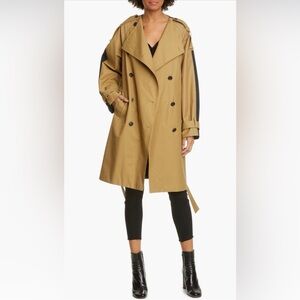 NWT FRAME COLORBLOCK TRENCH COAT XXS